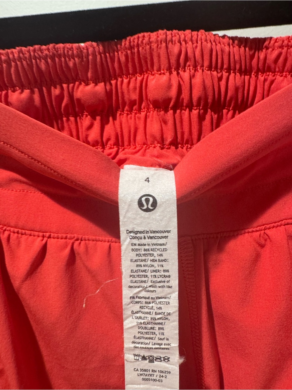 lululemon athletica Pink High-Waist Athletic Shorts - Picture 3 of 3